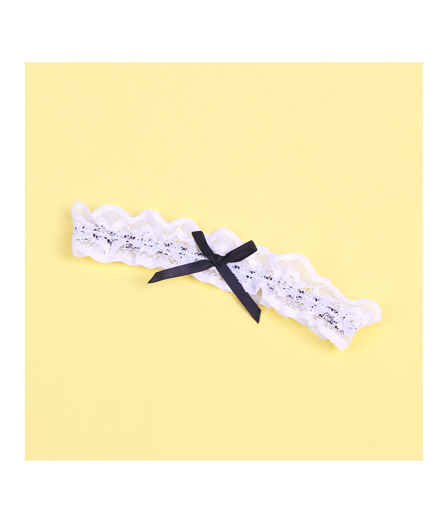 SUBBLIME - 954307 SEXY MAID COSTUME BLACK/WHITE S/M