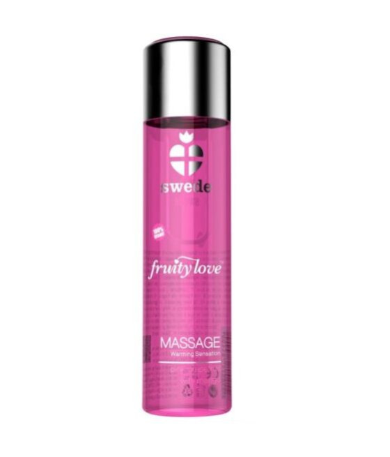 SWEDE - FRUITY LOVE MASSAGEÖL MIT WÄRMENDEM EFFEKT, ROSA GRAPEFRUIT MIT MANGO 60 ML