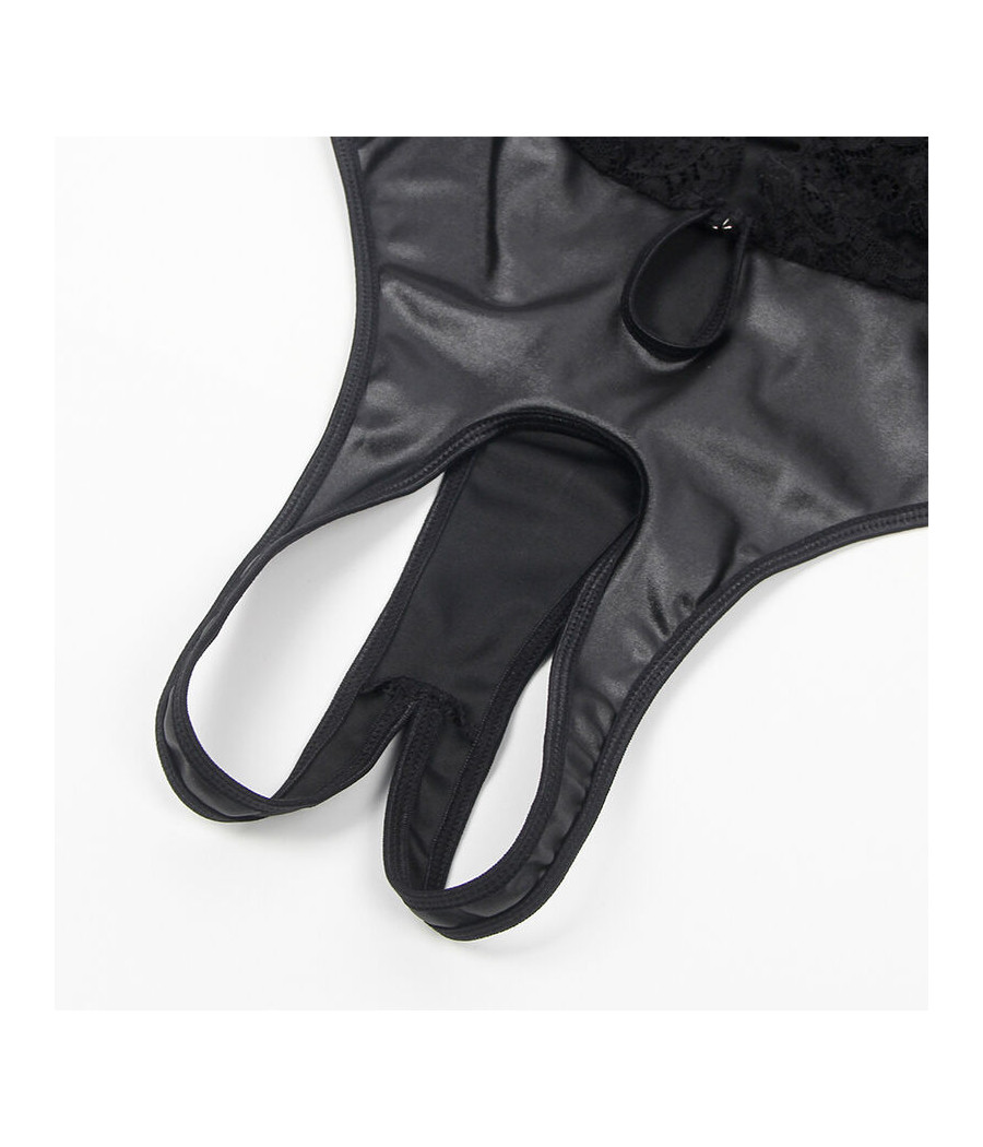 SUBBLIME - 954383 BODY SEXY CON LIGUEROS NEGRO S/M