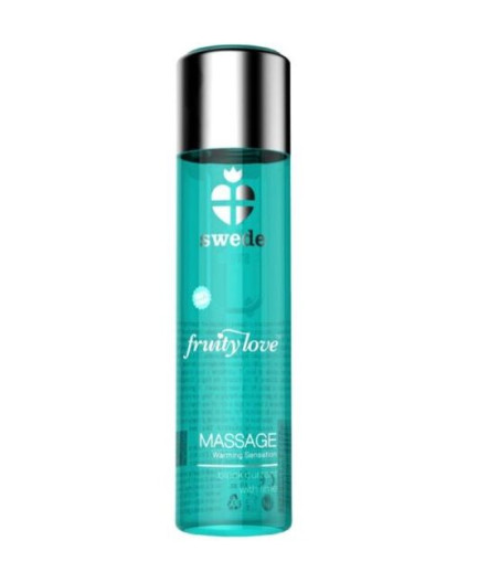 SWEDE - FRUITY LOVE WARMING EFFECT MASSAGE OIL BLACK CURRANT AND LIME 60 ML