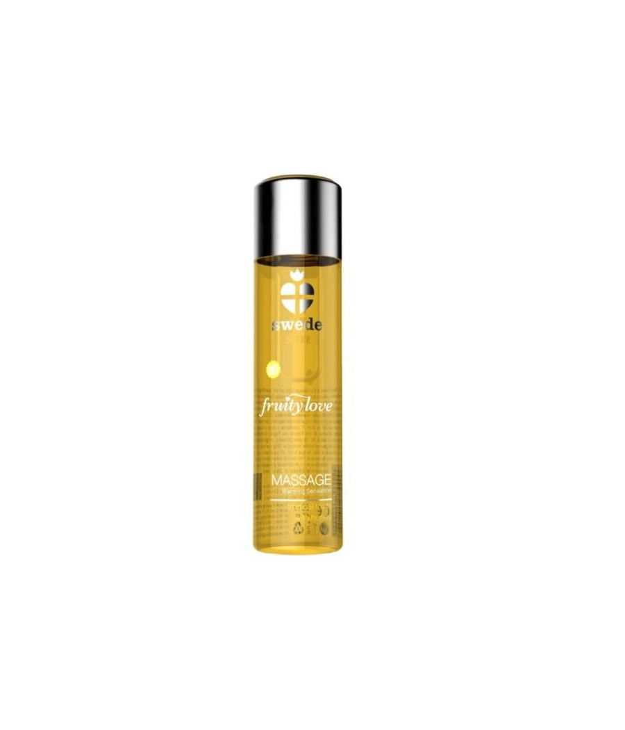 SWEDE - FRUITY LOVE EFFET RÉCHAUFFANT HUILE DE MASSAGE FRUITÉ TROPICALE AU MIEL 60 ML