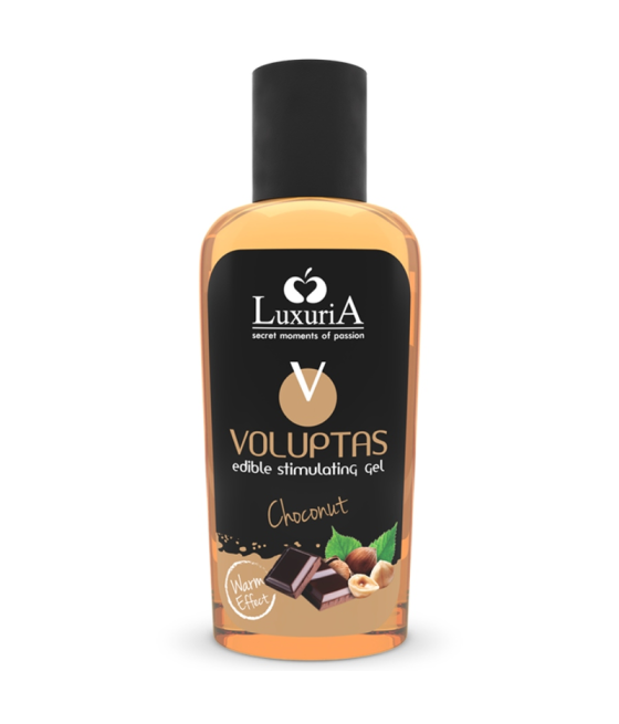 INTIMATELINE LUXURIA - VOLUPTAS GEL DA MASSAGGIO ALIMENTARE EFFETTO RISCALDANTE - CIOCCOLATO 100 ML