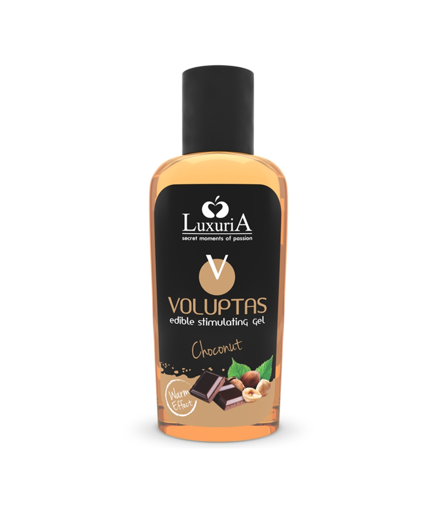 INTIMATELINE LUXURIA - VOLUPTAS EDIBLE MASSAGE GEL WARMING EFFECT - CHOCONUT 100 ML