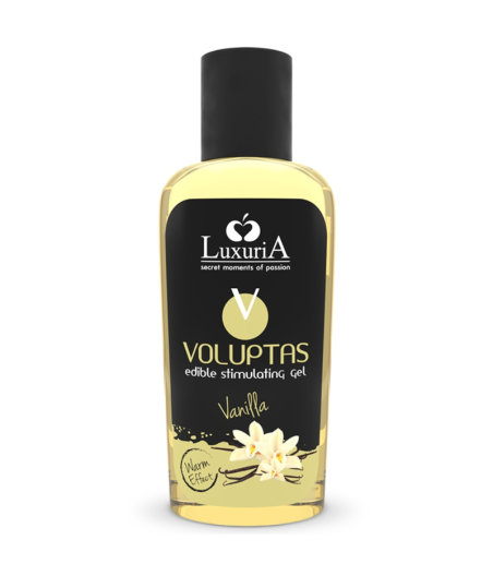 INTIMATELINE LUXURIA - VOLUPTAS GEL MASAJE COMESTIBLE EFECTO CALOR - VAINILLA 100 ML