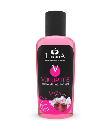 INTIMATELINE LUXURIA - VOLUPTAS ESSBARES MASSAGEGEL MIT WRMENDEM EFFEKT - KIRSCH 100 ML