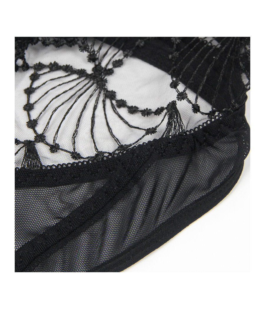 SUBBLIME - 955212 BODY TRANSPARENTE COM RENDA PRETA OCA S/M