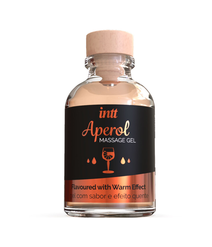 INTT MASSAGE & ORAL SEX - GEL DE MASSAGEM APEROL EFEITO DE CALOR INTENSO