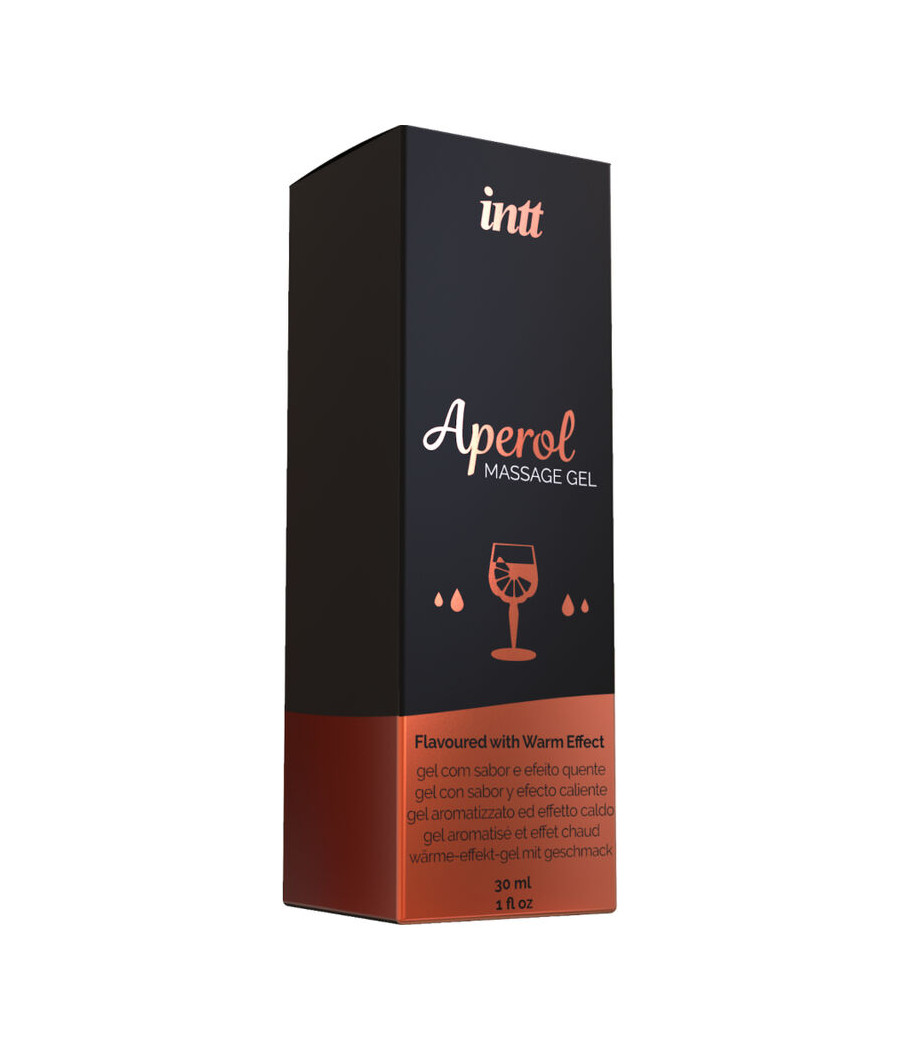 INTT MASSAGE & ORAL SEX - GEL DA MASSAGGIO APEROL EFFETTO CALORE INTENSO