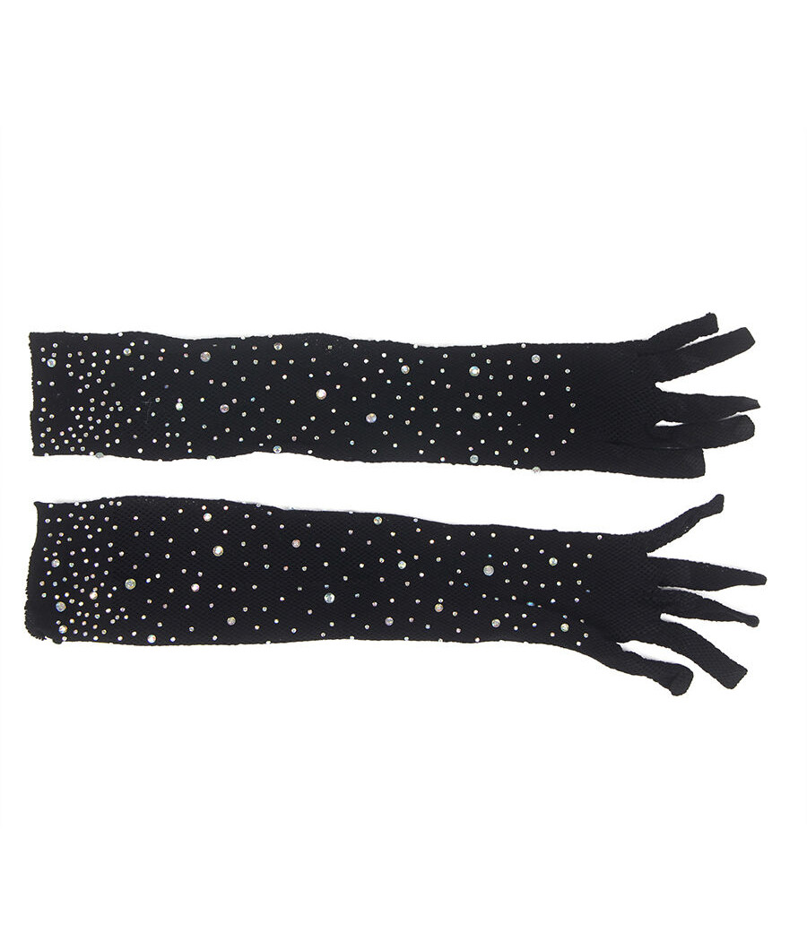 SUBBLIME - 957469GANTS SHINE TRANSPARENTS NOIRS S/M