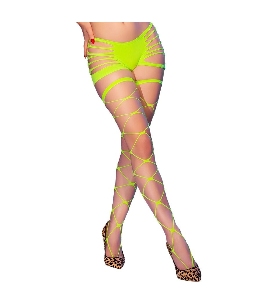 CHILIROSE - CR 4867 COLLANT A RETE VERDE NEON CON FORI