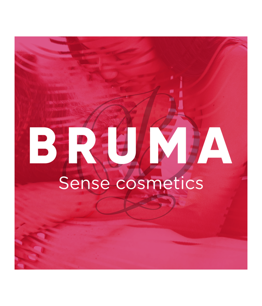 BRUMA - HUILE DE MASSAGE PREMIUM EFFET CHALEUR SAVEUR FRAISE 3 EN 1 - 100 ML