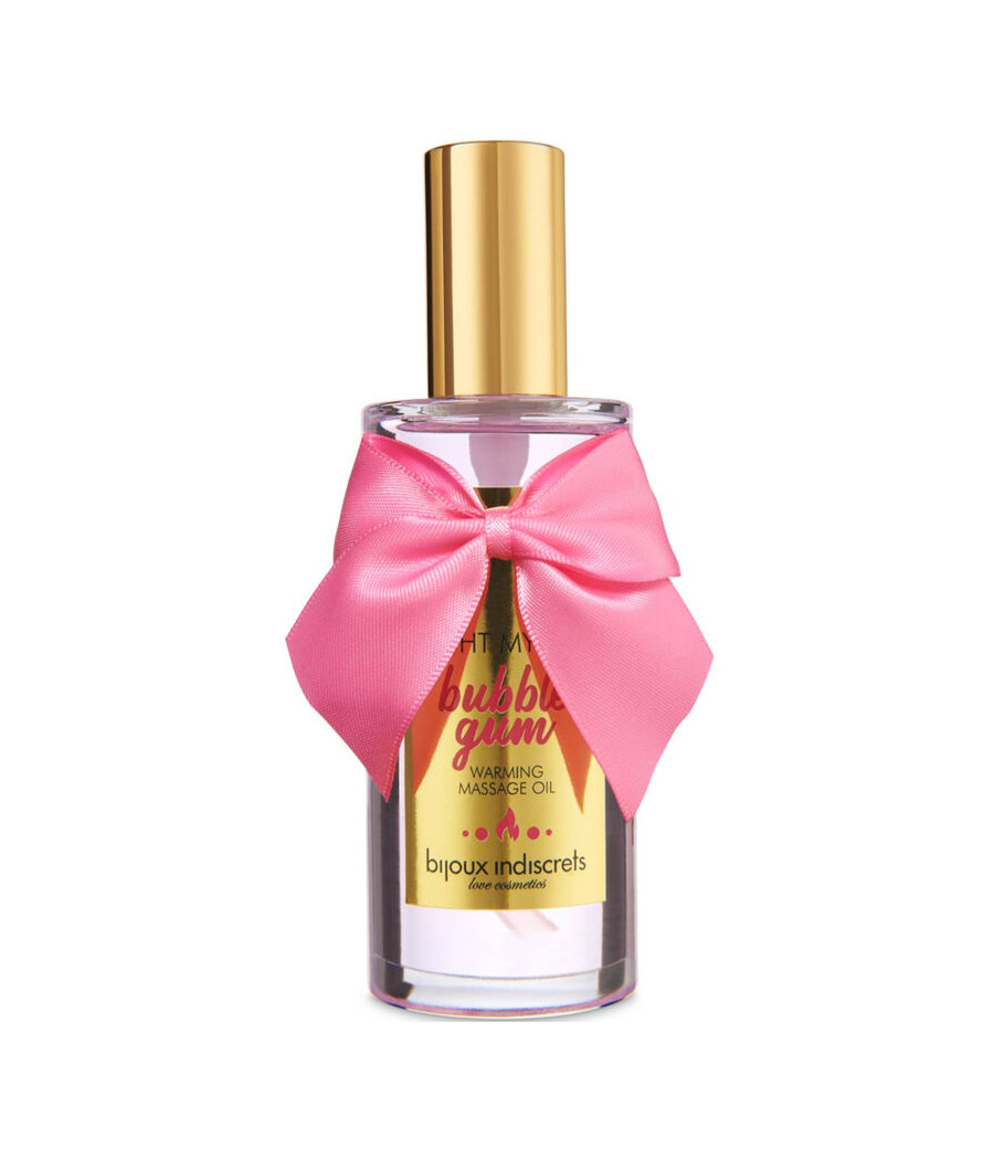 BIJOUX INDISCRETS - LIGHT MY FIRE MASSAGE OIL HEAT EFFECT GUM FLAVOR