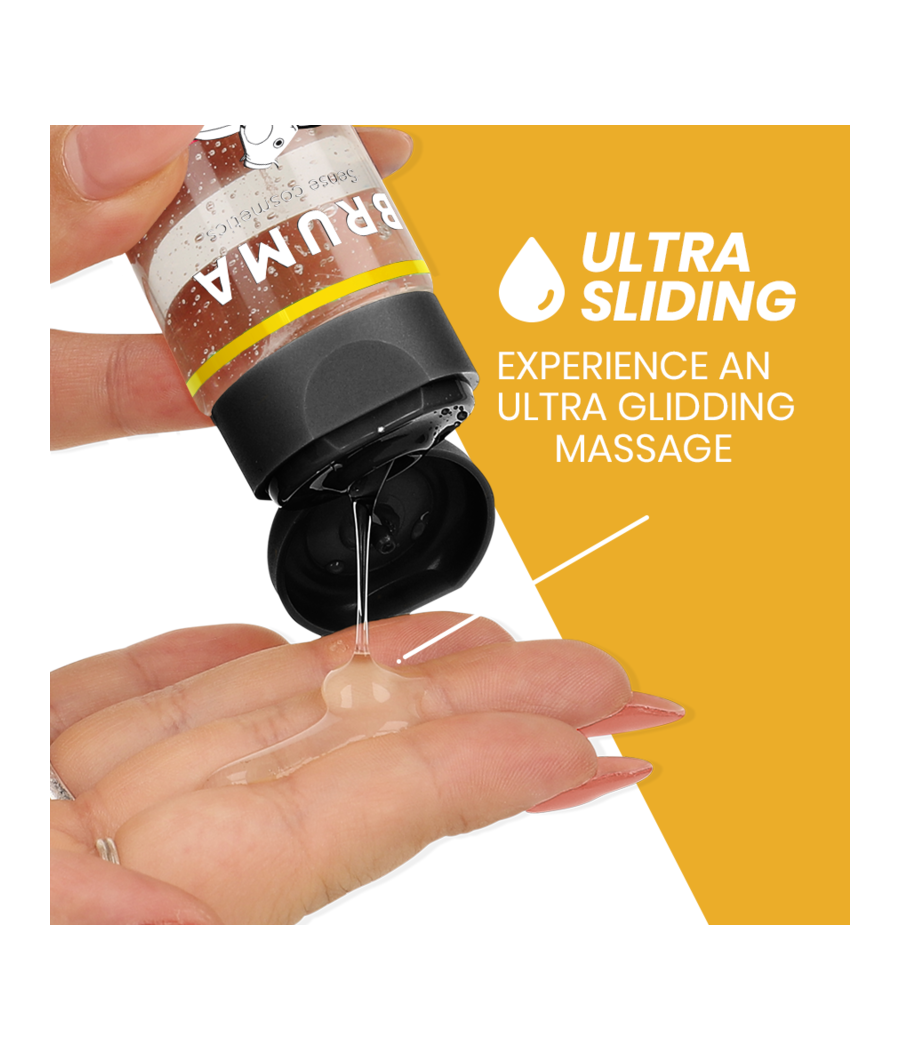 BRUMA - PREMIUM-MASSAGEÖL MIT WÄRMEEFFEKT, PINA COLADA-GESCHMACK 3 IN 1 - 100 ML