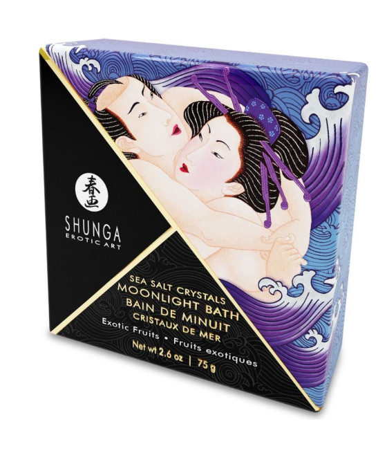 SHUNGA - EXOTIC PURPLE FLAVORED BATH SALTS 75 GR