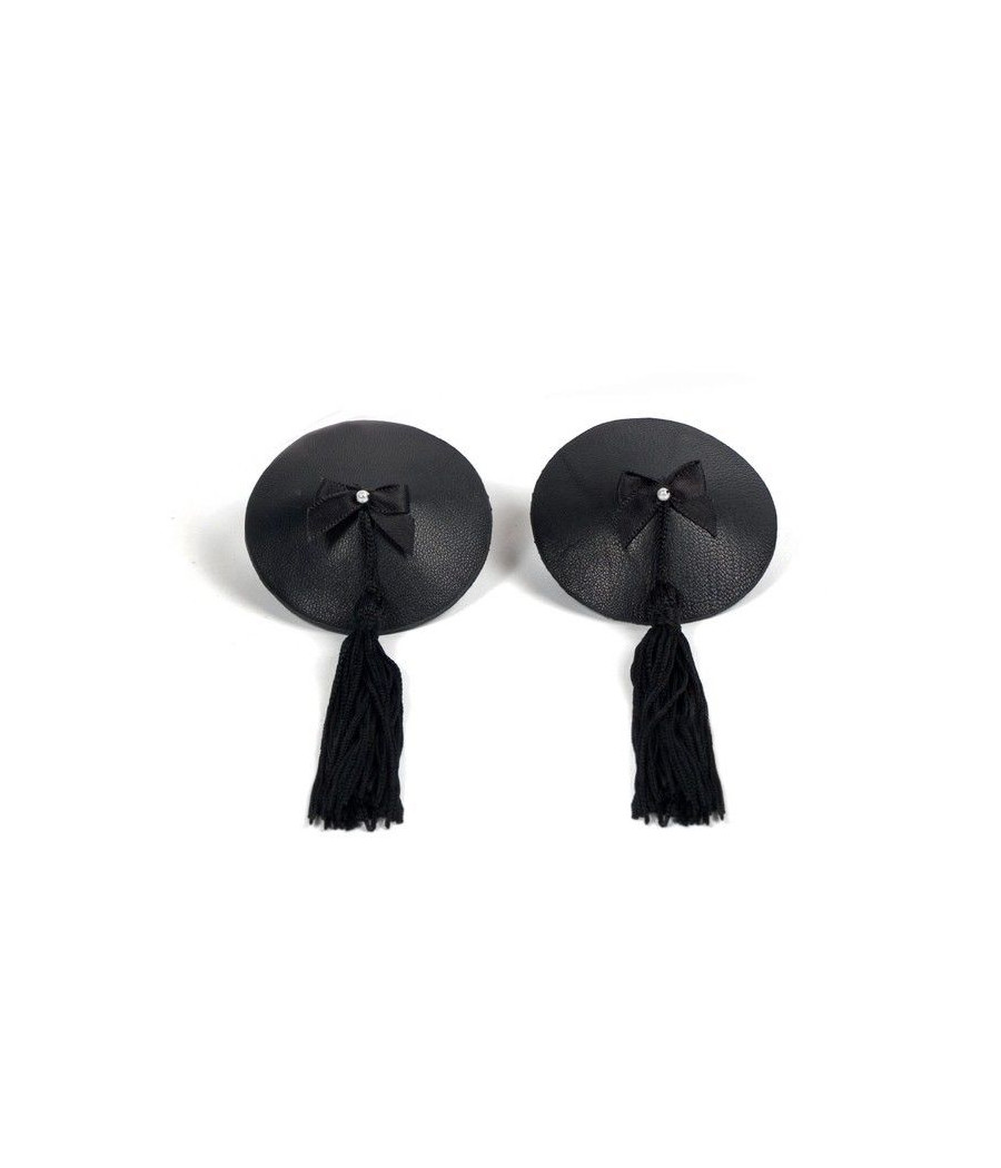 BIJOUX INDISCRETS - BURLESQUE BLACK NIPPLE COVERS