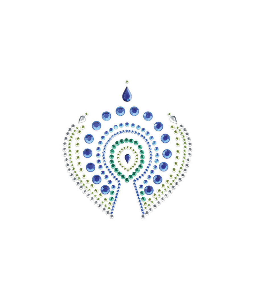 BIJOUX - INDISCRETS FLAMBOYANT BLEU&VERT