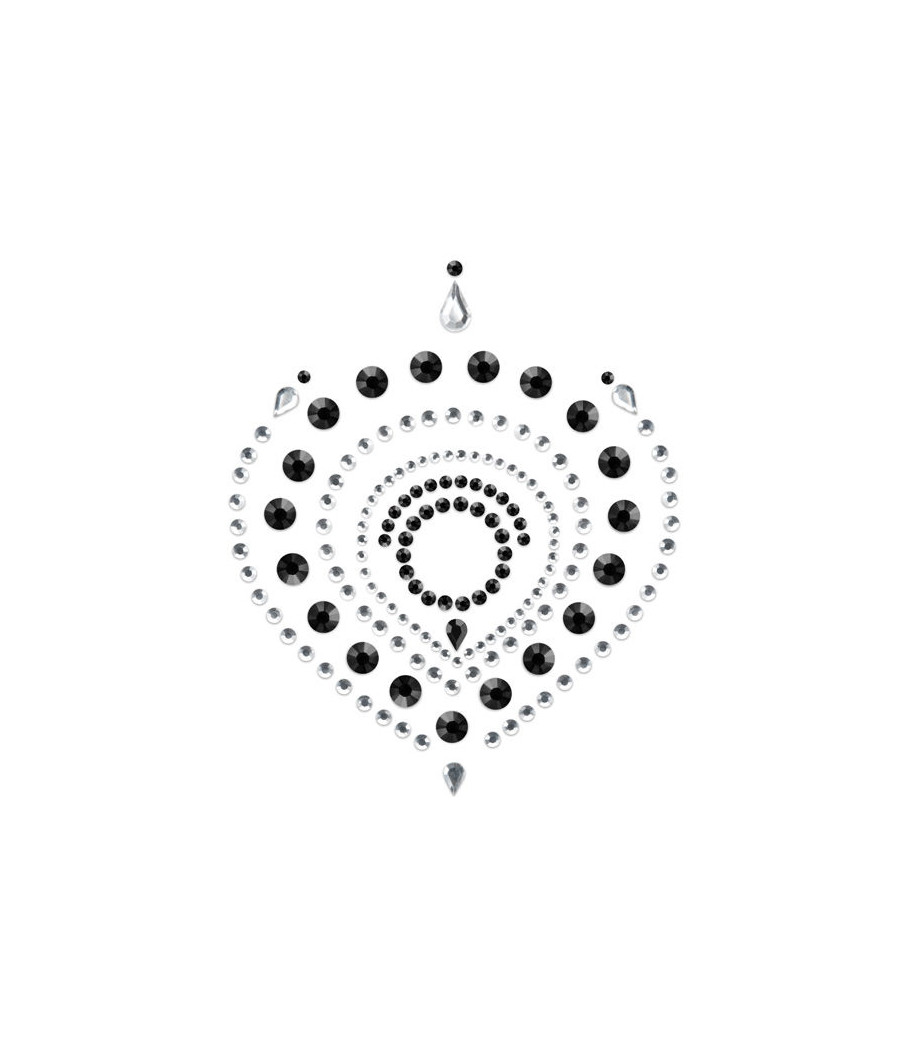 BIJOUX - INDISCRETS FLAMBOYANT BLACK&SILVER