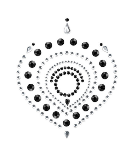 BIJOUX - INDISCRETS FLAMBOYANT NOIR & ARGENT