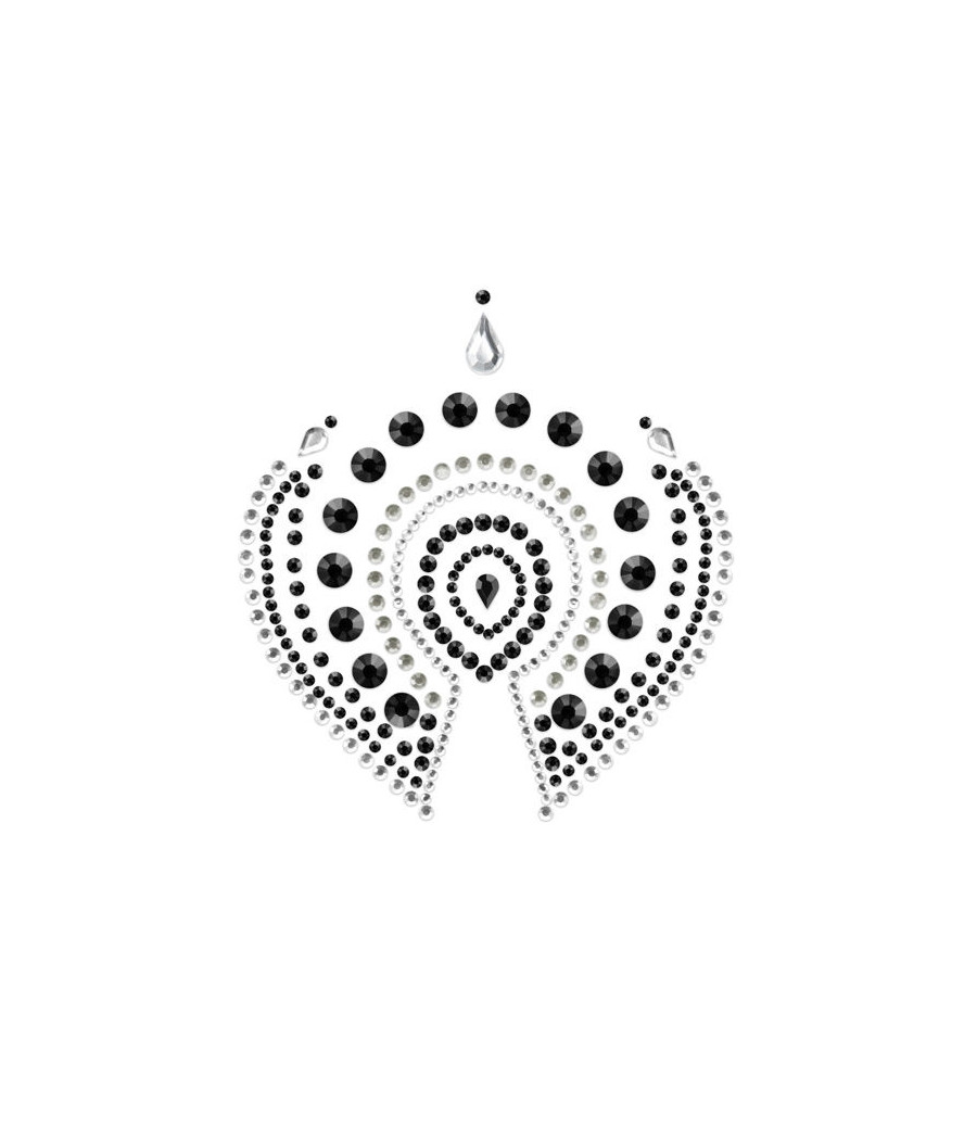 BIJOUX - INDISCRETS FLAMBOYANT BLACK&SILVER