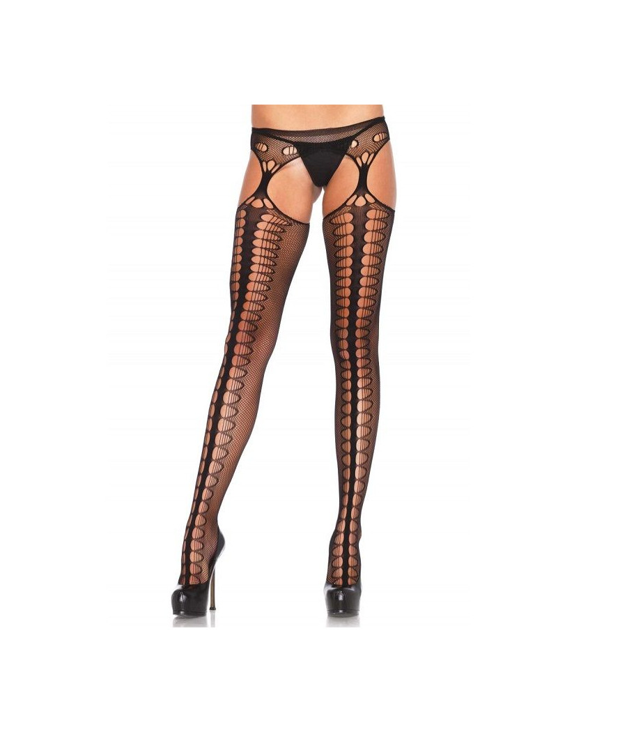 LEG AVENUE - COM GARTER EXCLUSIVE PRETO