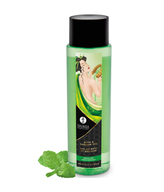 SHUNGA - BATH & SHOWER GEL SENSUAL MINT 370 ML