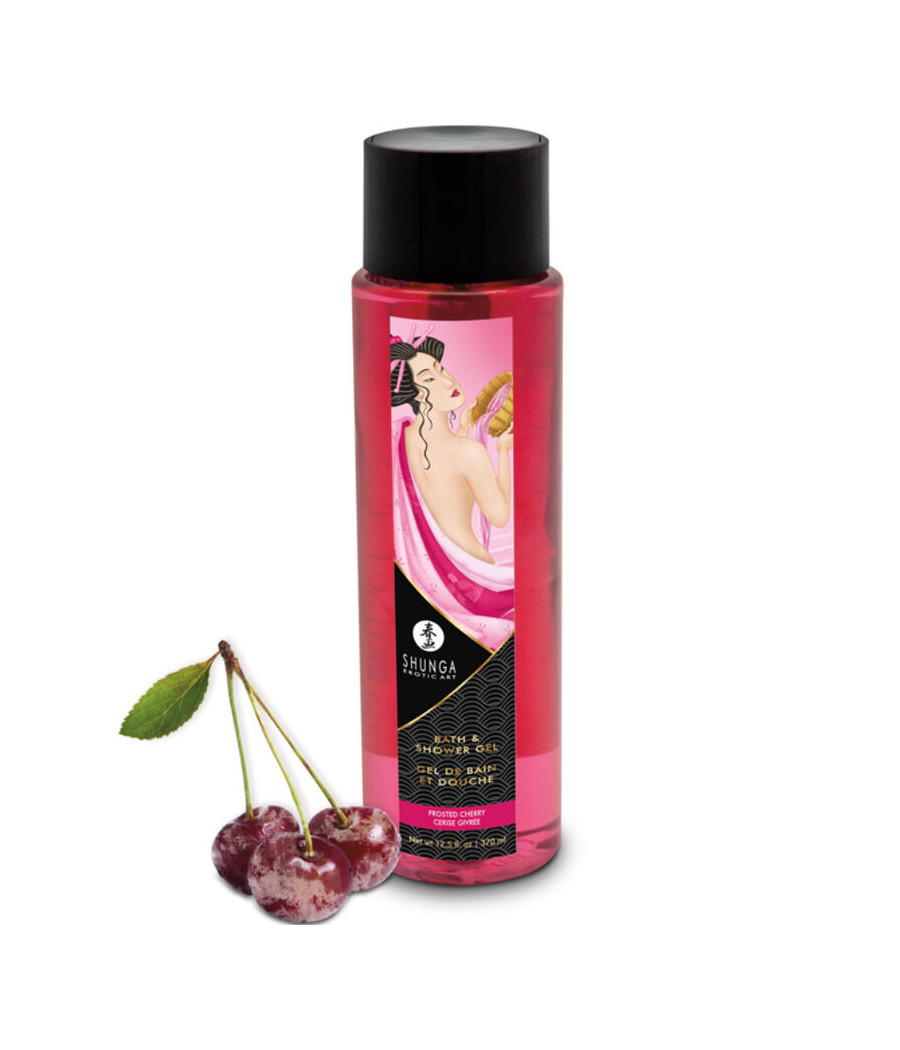 SHUNGA - GEL DE BANHO E DUCHE CEREJA FROSTED 370 ML