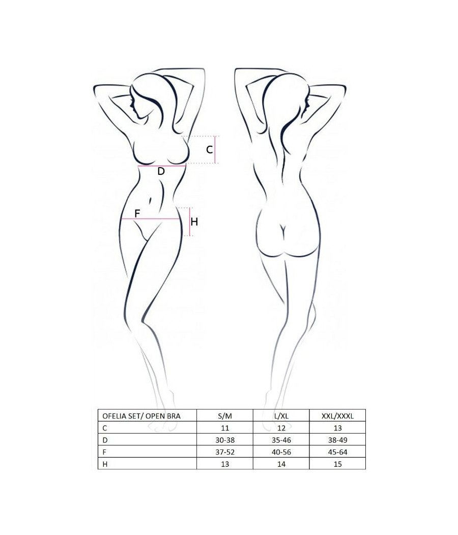 PASSION - WOMAN OFELIA SET TALLA L/XL
