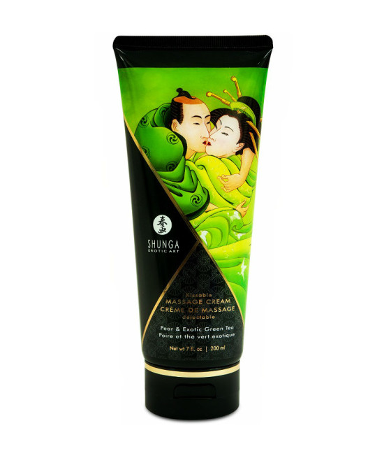 SHUNGA - PEAR & GREEN TEA MASSAGE CREAM 200 ML
