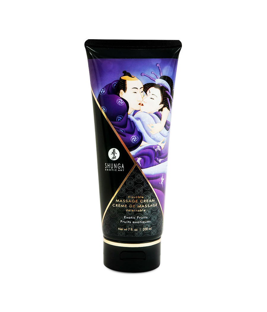 SHUNGA - CRÈME DE MASSAGE AUX FRUITS EXOTIQUES 200 ML