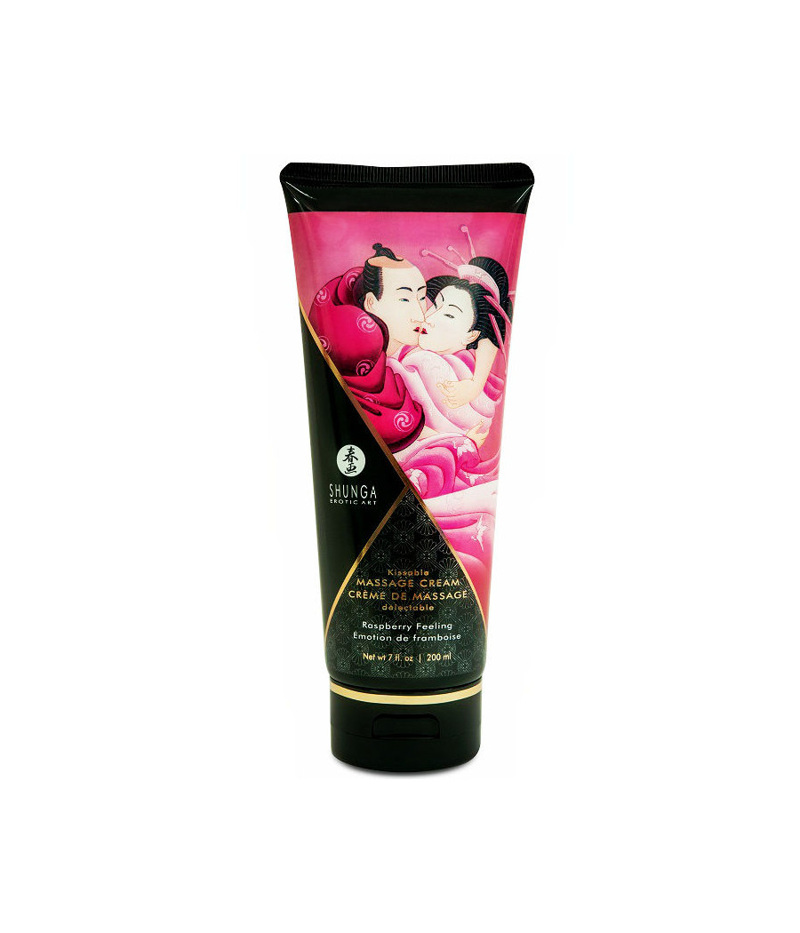 SHUNGA - RASPBERRY MASSAGE CREAM 200 ML
