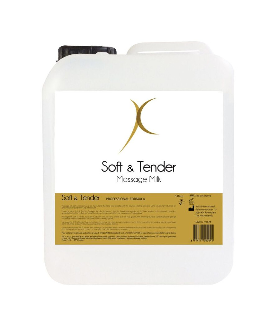 SOFT AND TENDER - LATTE DA MASSAGGIO MORBIDO E TENERO 5000 ML
