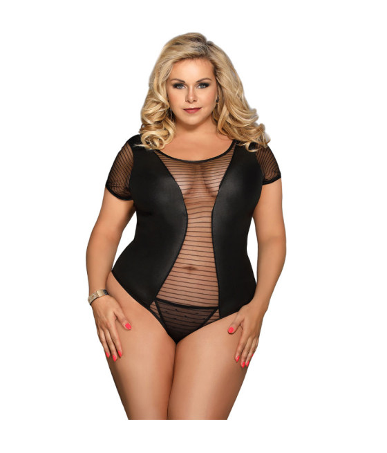 SUBBLIME - QUEEN PLUS FETISH CURTO SLEEVE PELUCHE