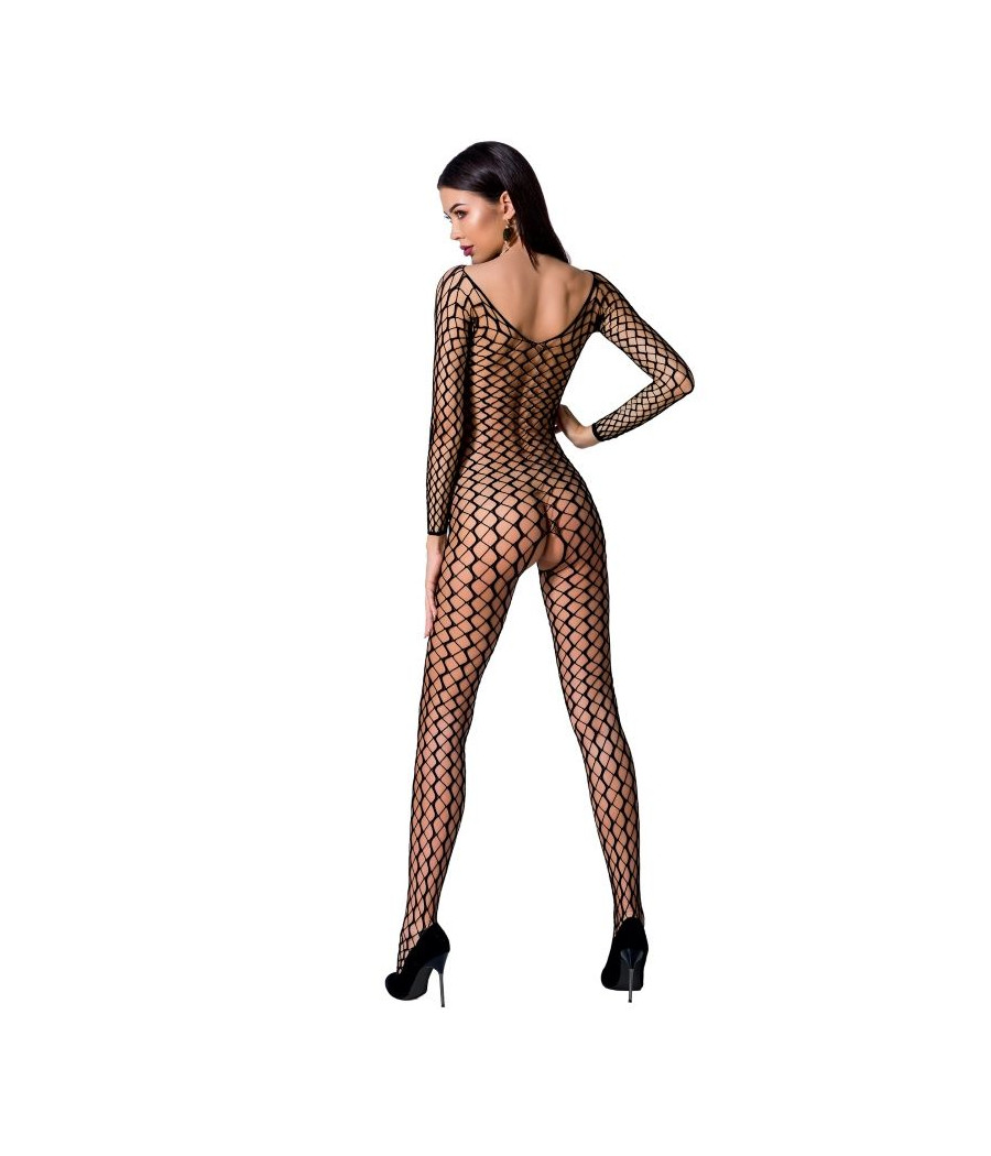 PASSION - FEMME BS068 BODYSTOCKING NOIR TAILLE UNIQUE