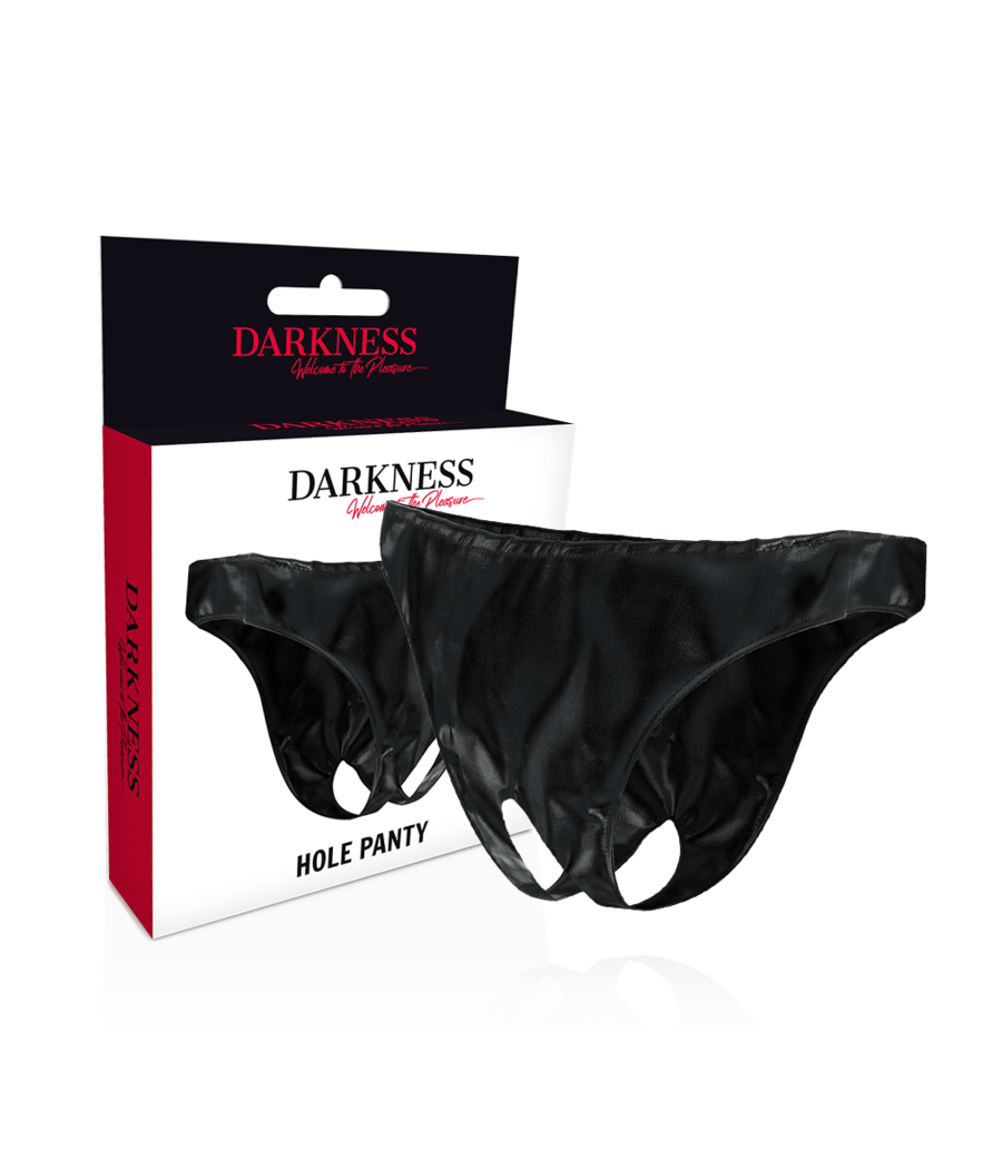 DARKNESS - UNISEX OPENING PANTIES ONE SIZE