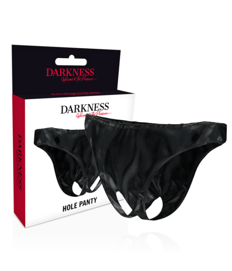 DARKNESS - MUTANDINE APERTE UNISEX TAGLIA UNICA