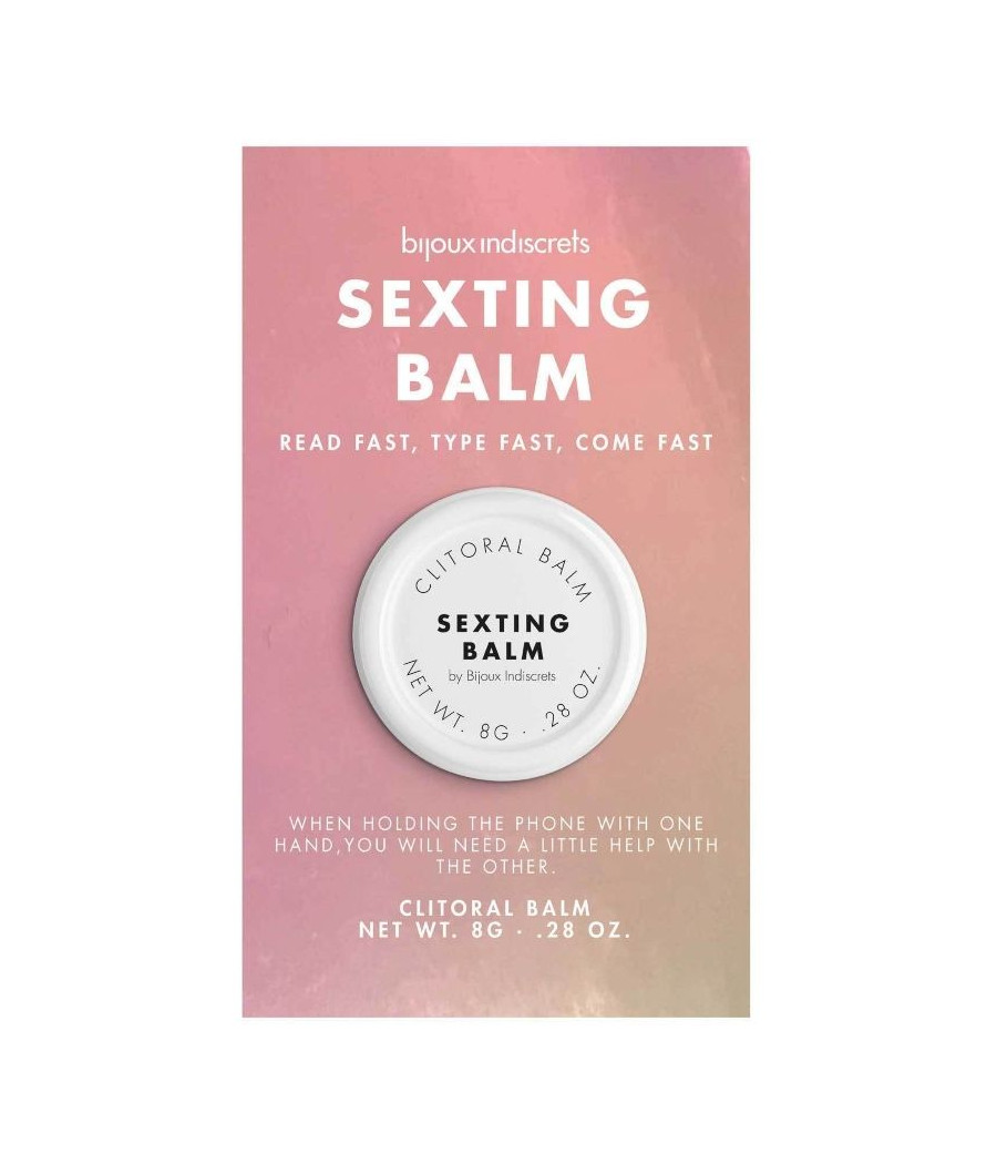 BIJOUX - BAUME CLITHÉRAPIE BAUME SEXTING CLITORIS