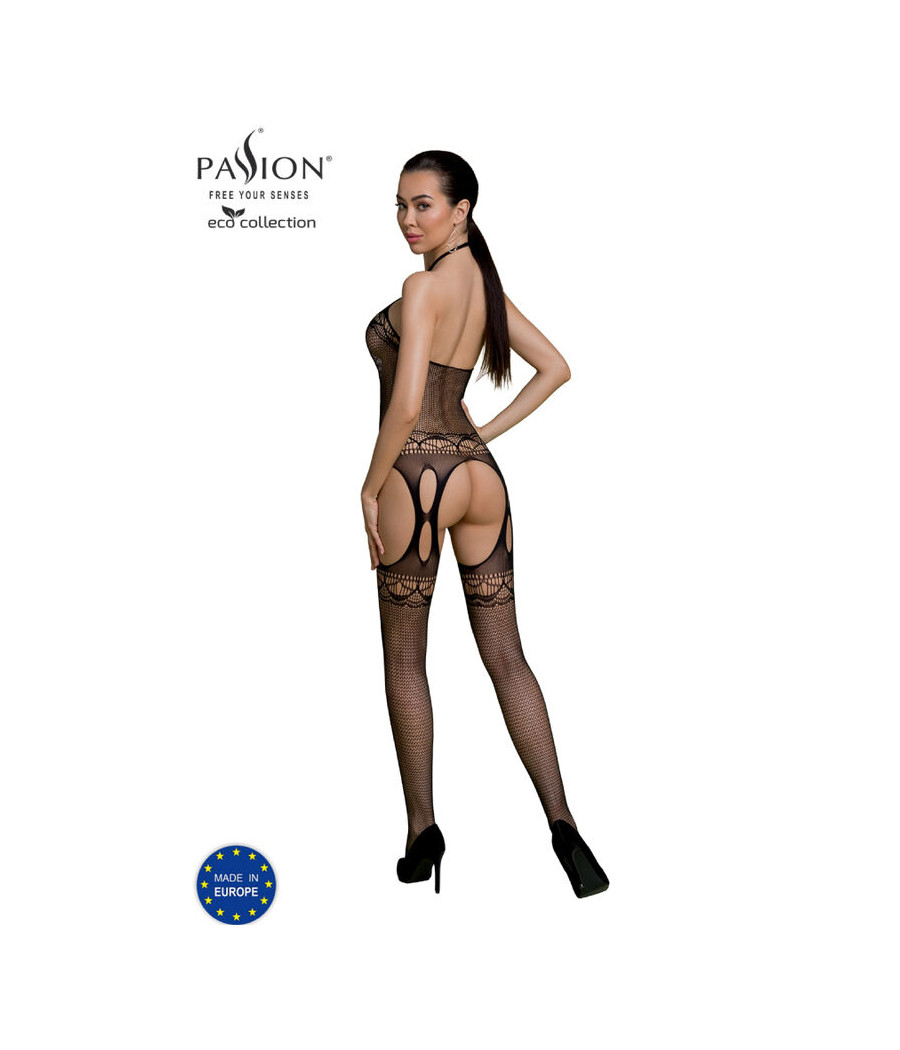 PASSION - BODYSTOCKING ECO COLLECTION ECO BS006 NOIR