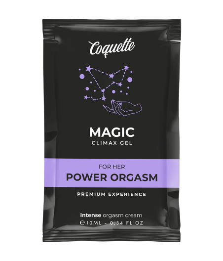 COQUETTE CHIC DESIRE - POCKET MAGIC CLIMAX GEL PER LEI GEL PER IL MIGLIORAMENTO DELLORGASMO 10 ML