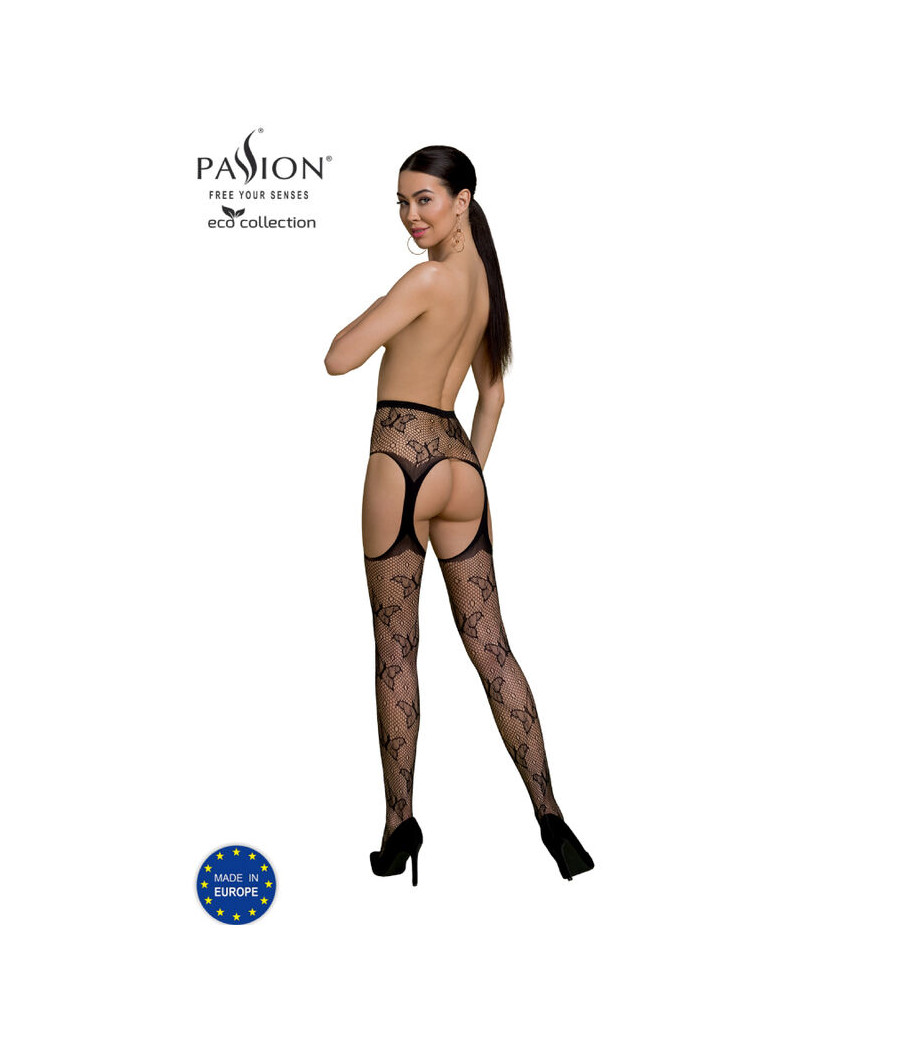PASSION - COLEO ECO BODYSTOCKING ECO S001 PRETO
