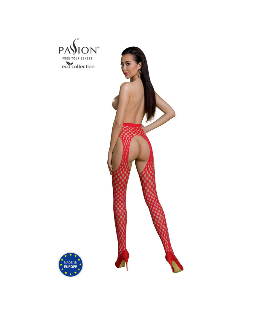 PASSION - COLEO ECO BODYSTOCKING ECO S003 VERMELHO