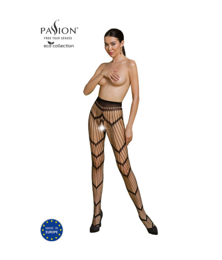 PASSION - COLEO ECO BODYSTOCKING ECO S006 PRETO