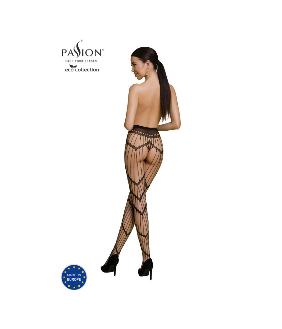 PASSION - BODYSTOCKING ECO COLLECTION ECO S006 NOIR