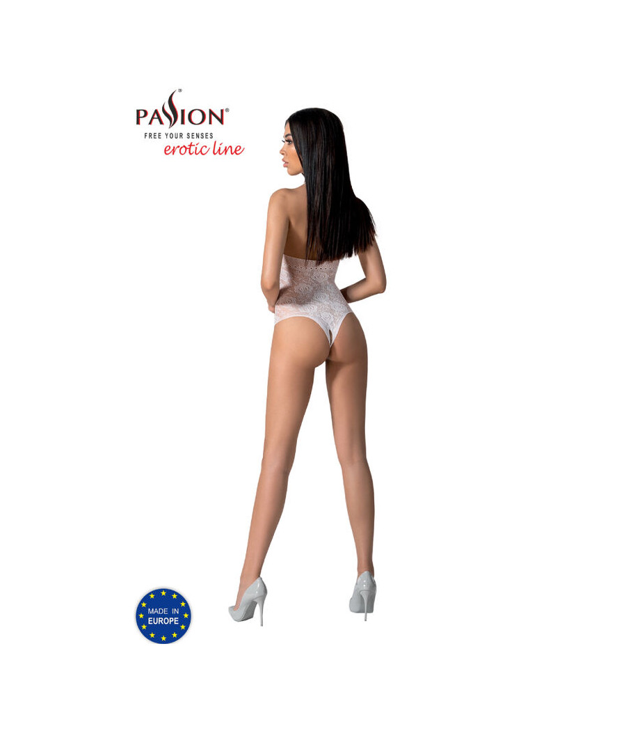 PASSION - BS094 BODYSTOCKING BLANCO TALLA ÚNICA