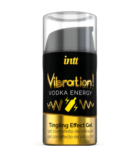 INTT - KRAFTVOLLES INTIMSTIMULIERENDES FLÜSSIGES VIBRATIONSGEL VODKA 15ML