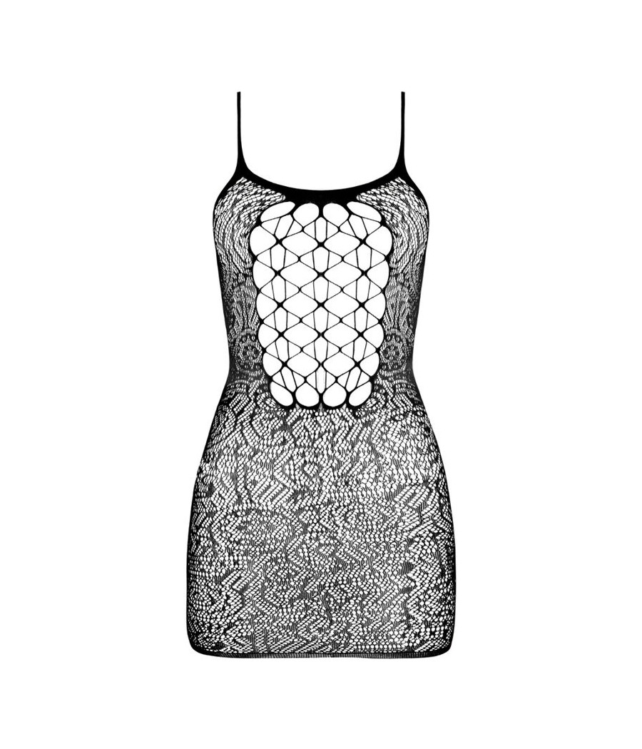 PASSION - BS096 SCHWARZER BODYSTOCKING, EINE GRÖSSE