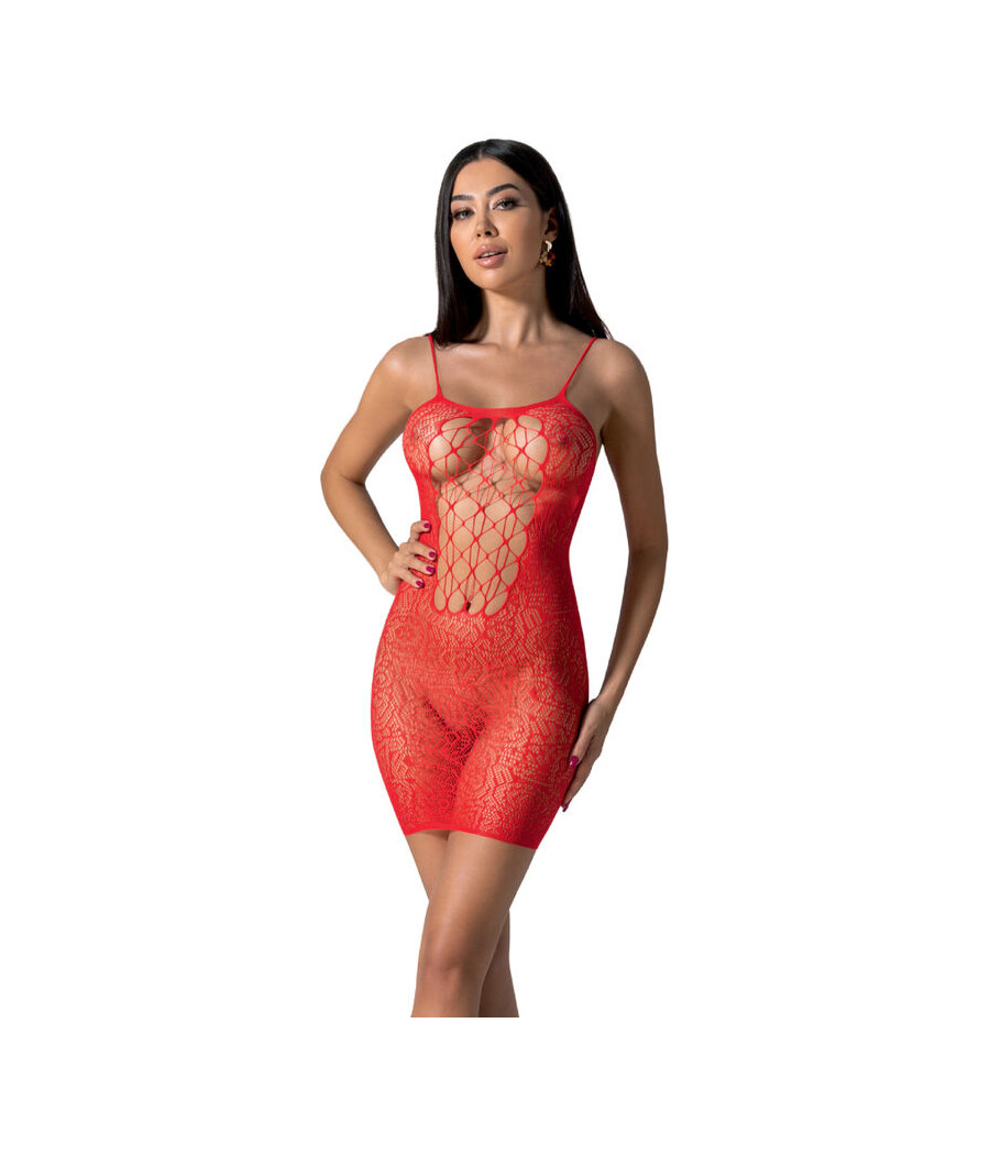 PASSION - BS096 ROTER BODYSTOCKING, EINE GRÖSSE