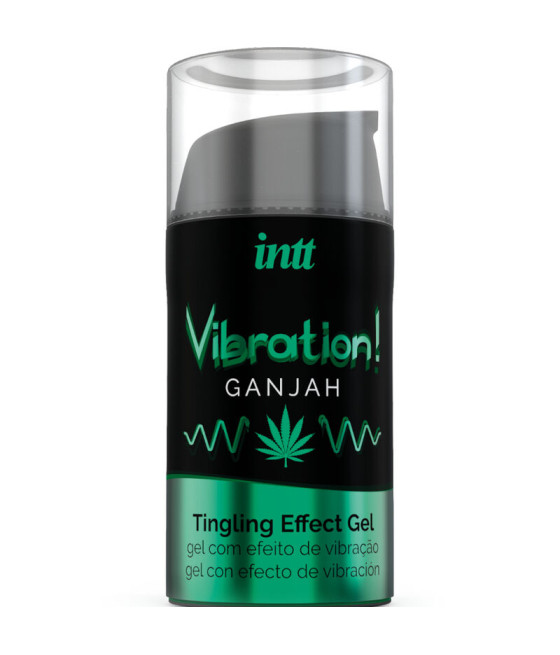 INTT - POTENTE ESTIMULANTE ÍNTIMO GEL VIBRADOR LIQUIDO CANNABIS 15ML