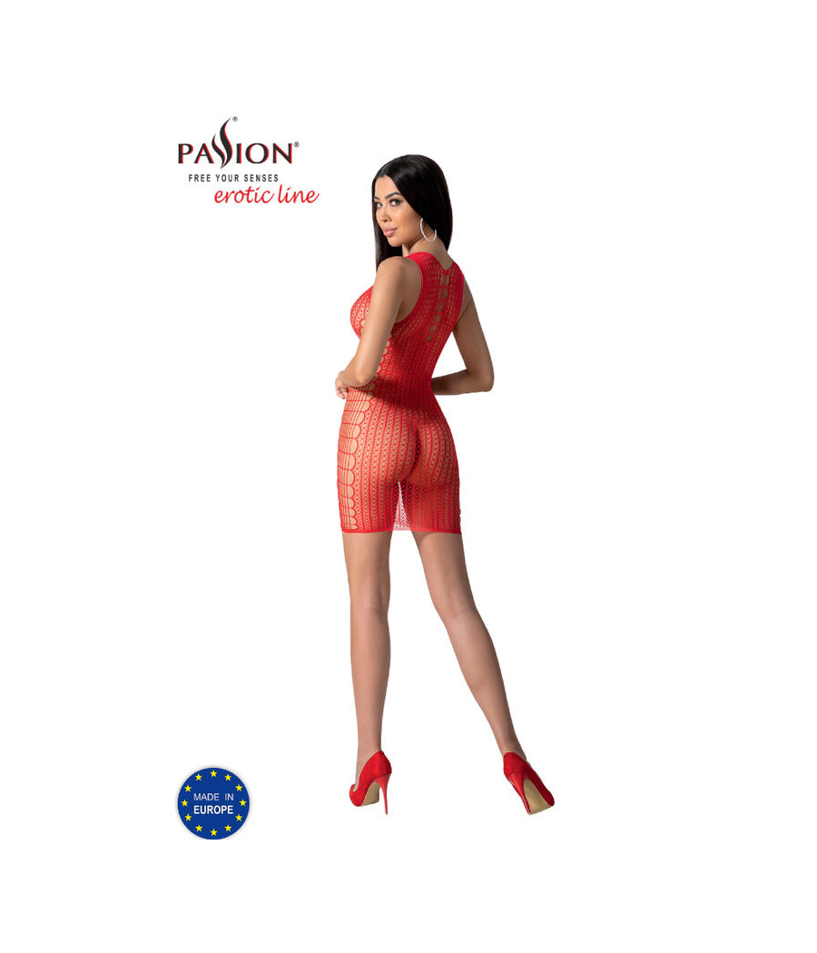 PASSION - BS097 ROTER BODYSTOCKING, EINE GRÖSSE