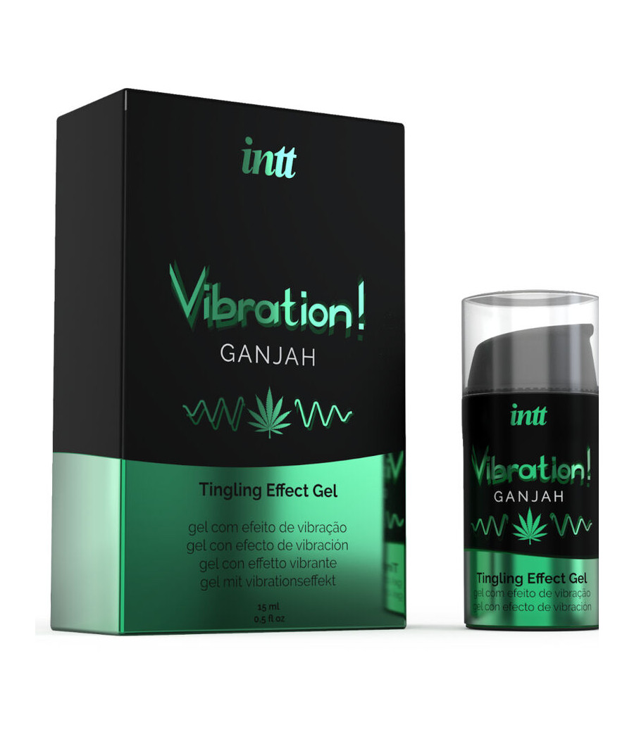 INTT - PUISSANT STIMULANT INTIME GEL VIBRANT LIQUIDE CANNABIS 15ML