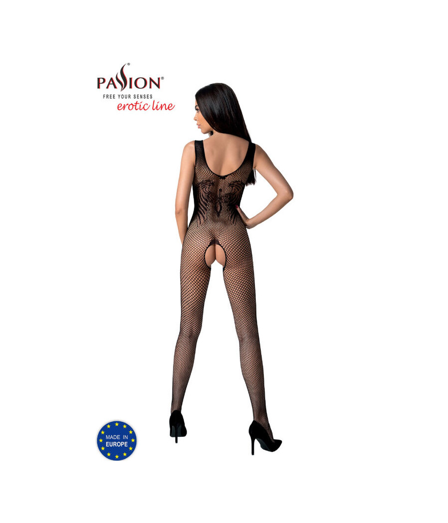 PASSION - BS098 BODYSTOCKING NOIR TAILLE UNIQUE